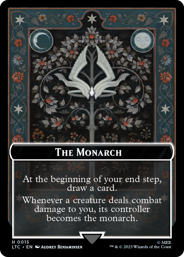 The Monarch // Treasure Double-Sided Token [The Lord of the Rings: Tales of Middle-Earth Commander Tokens] | Enigma On Main