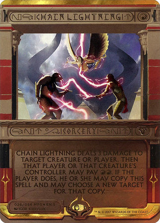 Chain Lightning [Amonkhet Invocations] | Enigma On Main