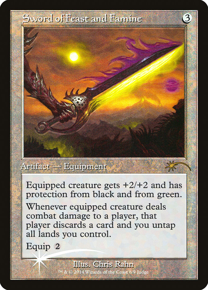 Sword of Feast and Famine [Judge Gift Cards 2014] | Enigma On Main