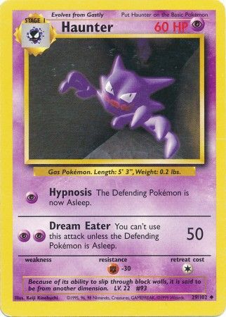 Haunter (29/102) [Base Set Unlimited] | Enigma On Main