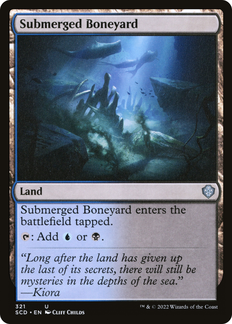 Submerged Boneyard [Starter Commander Decks] | Enigma On Main