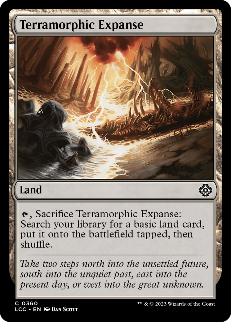 Terramorphic Expanse [The Lost Caverns of Ixalan Commander] | Enigma On Main