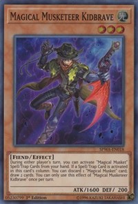 Magical Musketeer Kidbrave [Spirit Warriors] [SPWA-EN018] | Enigma On Main