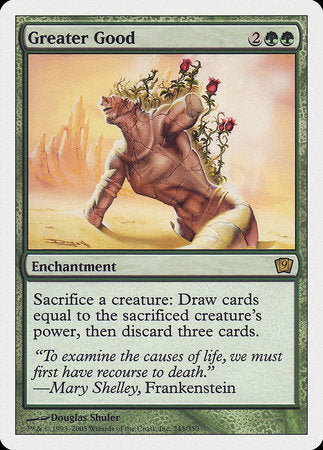 Greater Good [Ninth Edition] | Enigma On Main