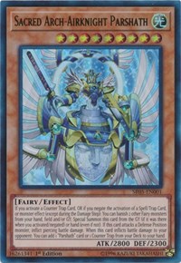 Sacred Arch-Airknight Parshath [Structure Deck: Wave of Light] [SR05-EN001] | Enigma On Main