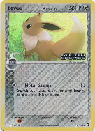 Eevee (68/113) (Delta Species) (Stamped) [EX: Delta Species] | Enigma On Main