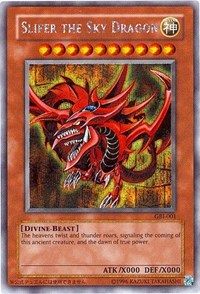 Slifer the Sky Dragon (Secret Rare) [American God Cards] [GBI-001] | Enigma On Main