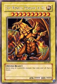 The Winged Dragon of Ra (Secret Rare) [American God Cards] [GBI-003] | Enigma On Main