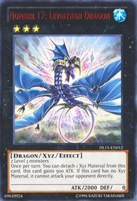 Number 17: Leviathan Dragon (Red) [Duelist League Promo] [DL15-EN012] | Enigma On Main