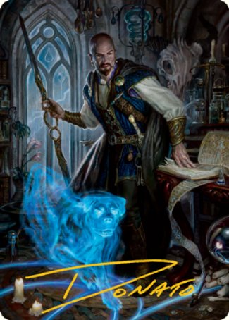 Mordenkainen Art Card (Gold-Stamped Signature) [Dungeons & Dragons: Adventures in the Forgotten Realms Art Series] | Enigma On Main