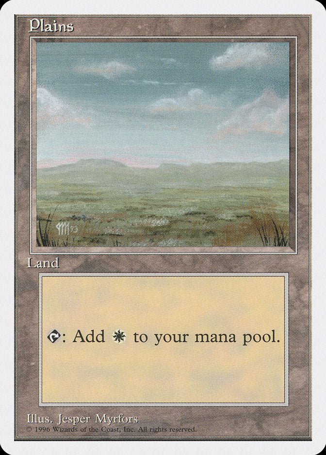 Plains (Signature on Bottom Left) [Introductory Two-Player Set] | Enigma On Main