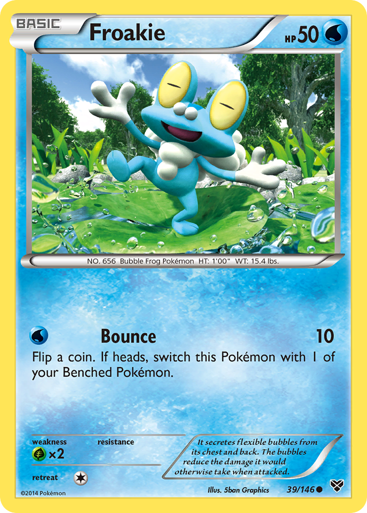 Froakie (39/146) [XY: Base Set] | Enigma On Main