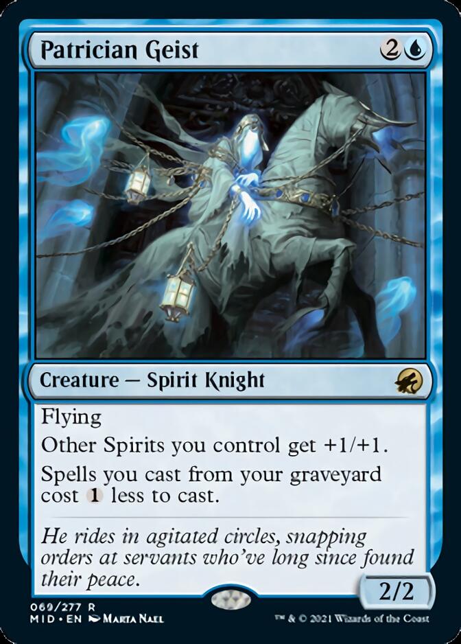 Patrician Geist [Innistrad: Midnight Hunt] | Enigma On Main