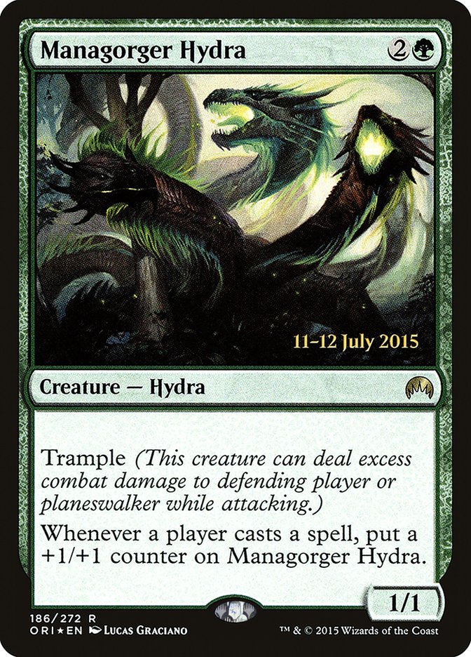Managorger Hydra [Magic Origins Prerelease Promos] | Enigma On Main