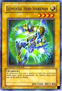 Elemental HERO Sparkman [Mattel Action Figure Promos: Series 3] [MF03-EN004] | Enigma On Main