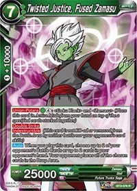 Twisted Justice, Fused Zamasu [BT3-076] | Enigma On Main