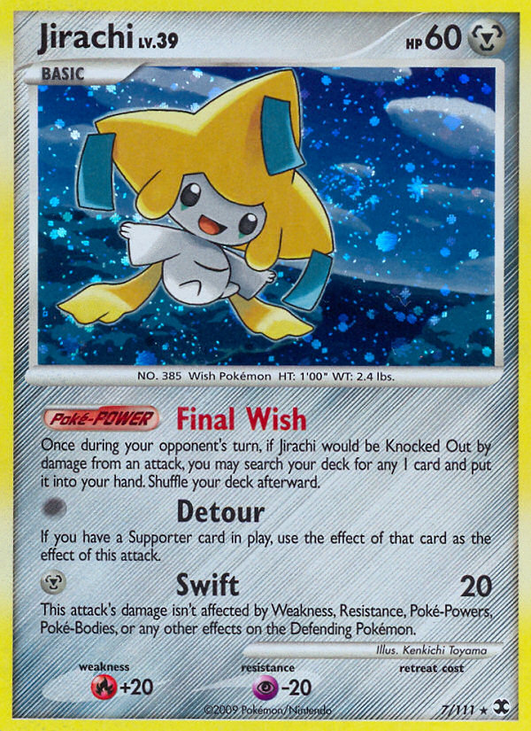 Jirachi (7/111) [Platinum: Rising Rivals] | Enigma On Main