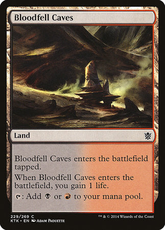 Bloodfell Caves [Khans of Tarkir] | Enigma On Main