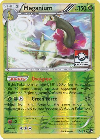Meganium (3/122) (League Promo) [XY: BREAKpoint] | Enigma On Main