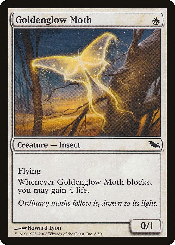 Goldenglow Moth [Shadowmoor] | Enigma On Main