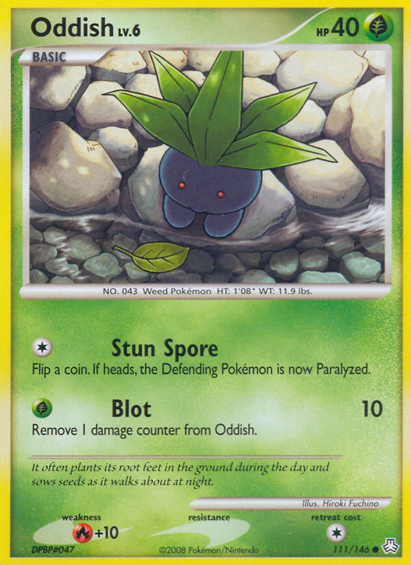 Oddish (111/146) [Diamond & Pearl: Legends Awakened] | Enigma On Main