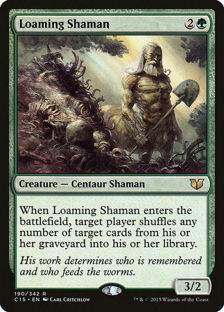 Loaming Shaman [Commander 2015] | Enigma On Main