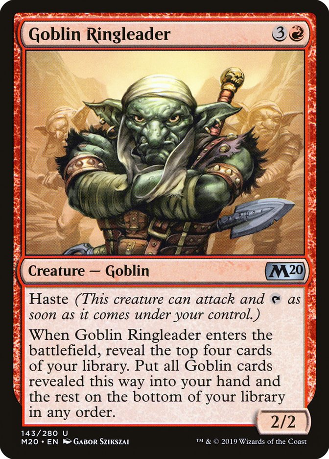 Goblin Ringleader [Core Set 2020] | Enigma On Main
