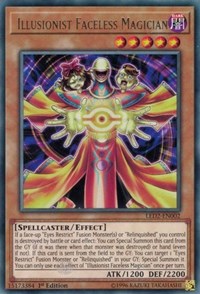 Illusionist Faceless Magician [Legendary Duelists: Ancient Millennium] [LED2-EN002] | Enigma On Main