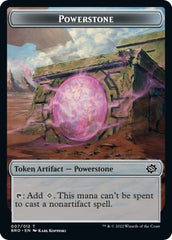 Powerstone // Saheeli, Filigree Master Emblem Double-Sided Token [The Brothers' War Tokens] | Enigma On Main