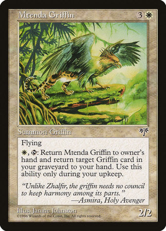 Mtenda Griffin [Mirage] | Enigma On Main