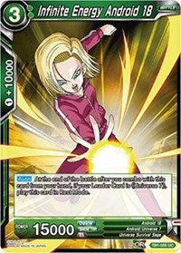 Infinite Energy Android 18 [TB1-055] | Enigma On Main