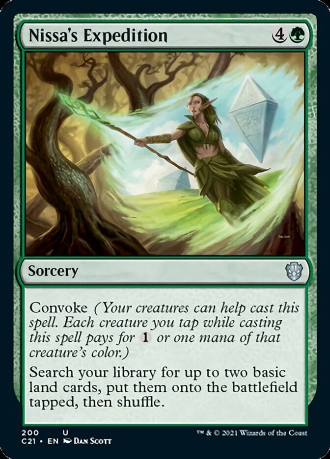 Nissa's Expedition [Commander 2021] | Enigma On Main