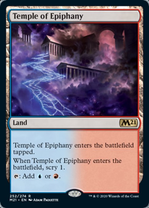 Temple of Epiphany [Core Set 2021] | Enigma On Main