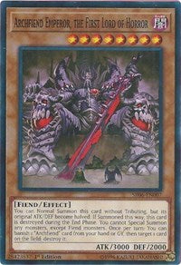 Archfiend Emperor, the First Lord of Horror [Structure Deck: Lair of Darkness] [SR06-EN007] | Enigma On Main