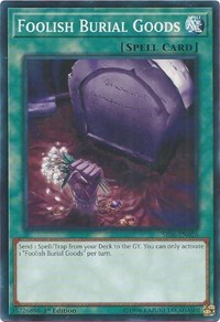 Foolish Burial Goods [Structure Deck: Lair of Darkness] [SR06-EN026] | Enigma On Main