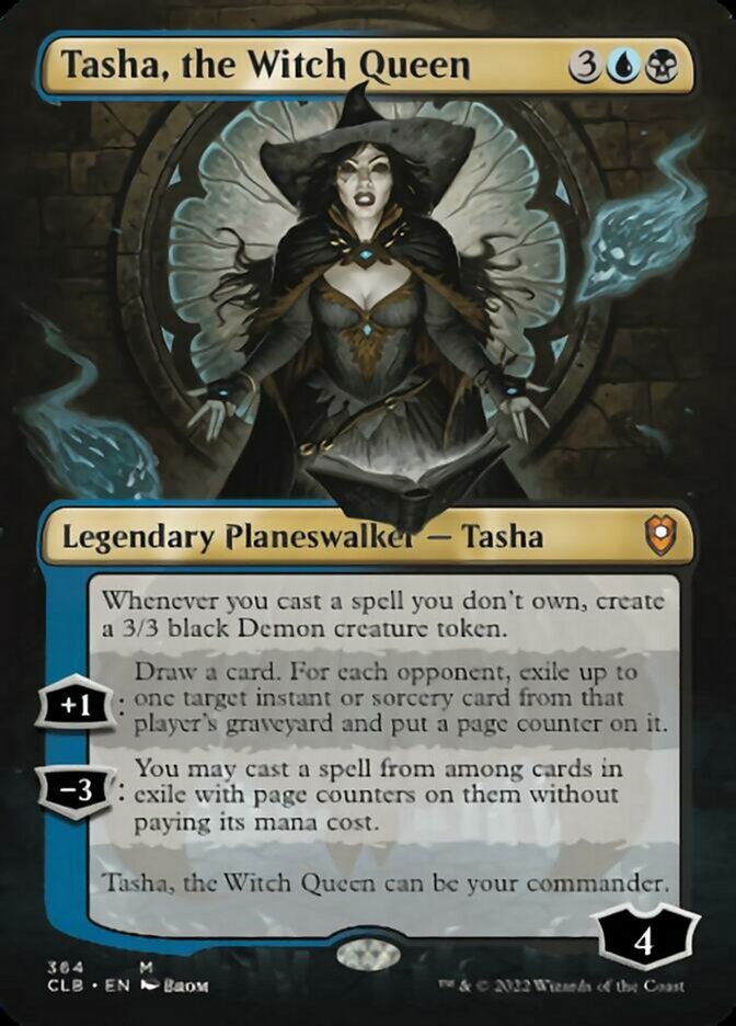 Tasha, the Witch Queen (Borderless) [Commander Legends: Battle for Baldur's Gate] | Enigma On Main