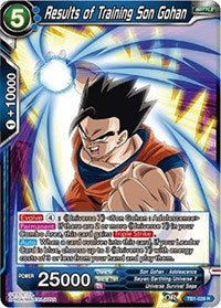 Results of Training Son Gohan [TB1-028] | Enigma On Main