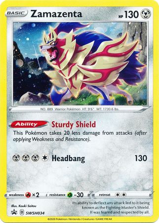 Zamazenta (SWSH034) [Sword & Shield: Black Star Promos] | Enigma On Main