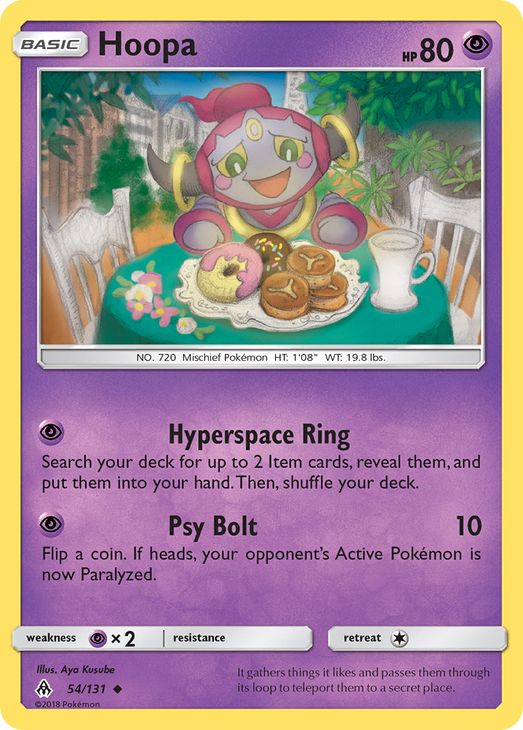 Hoopa (54/131) [Sun & Moon: Forbidden Light] | Enigma On Main