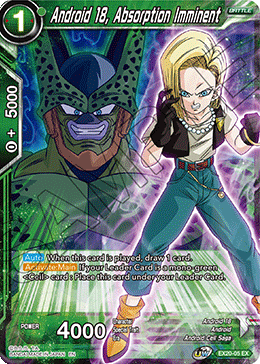 Android 18, Absorption Imminent (EX20-05) [Ultimate Deck 2022] | Enigma On Main