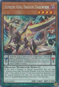 Supreme King Dragon Darkwurm [Battles of Legend: Relentless Revenge] [BLRR-EN063] | Enigma On Main