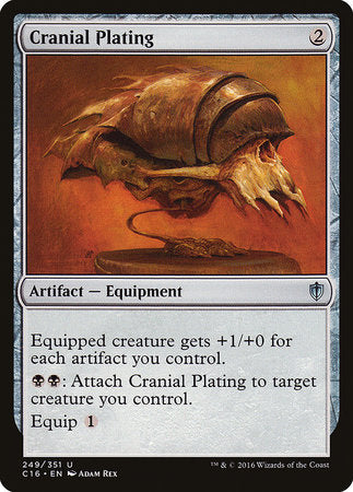 Cranial Plating [Commander 2016] | Enigma On Main