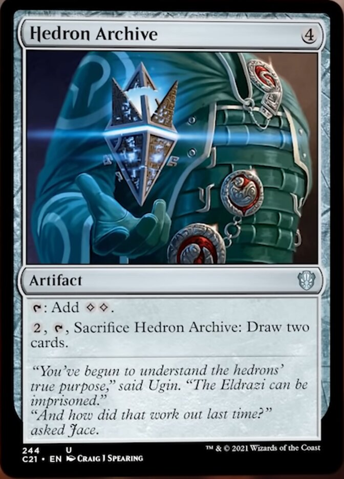 Hedron Archive [Commander 2021] | Enigma On Main