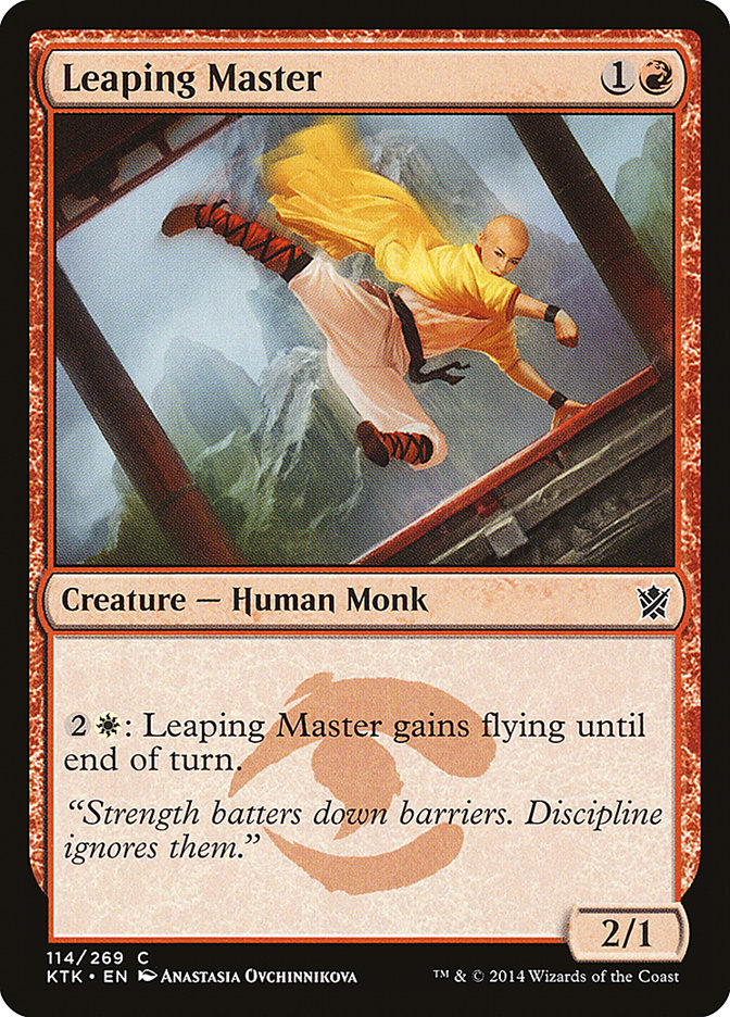Leaping Master [Khans of Tarkir] | Enigma On Main