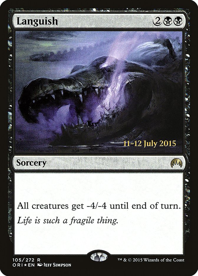 Languish [Magic Origins Prerelease Promos] | Enigma On Main