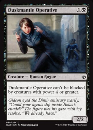 Duskmantle Operative [War of the Spark] | Enigma On Main