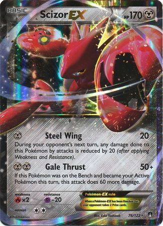 Scizor EX (76/122) (Jumbo Card) [XY: BREAKpoint] | Enigma On Main