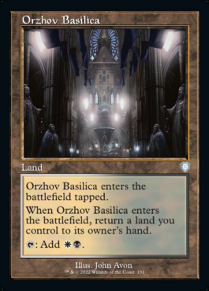 Orzhov Basilica (Retro) [The Brothers' War Commander] | Enigma On Main