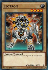 Leotron [Starter Deck: Codebreaker] [YS18-EN001] | Enigma On Main