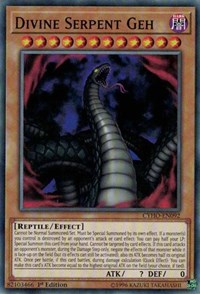 Divine Serpent Geh [Cybernetic Horizon] [CYHO-EN092] | Enigma On Main